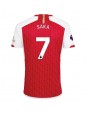 Moški Nogometna dresi replika Arsenal Bukayo Saka #7 Domači 2023-24 Kratek rokav